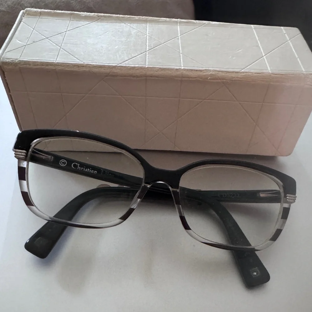 Dior CD-3233 Striped Eyeglasses